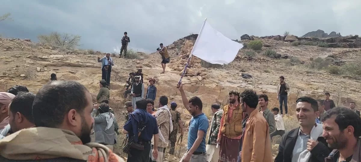 نجاة قيادات حكومة صنعاء ومشائخ الضالع من هجوم مفاجئ لجماعة الانتقالي خلال فتح الطريق وإصابة شخصين