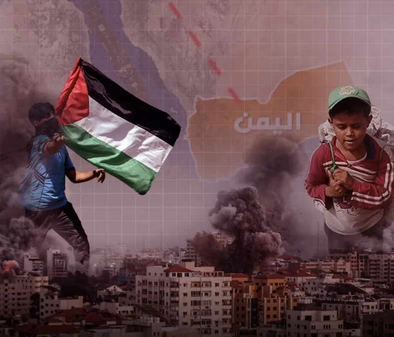 أخبار اليمن اليوم - إجلاء 110 يمني من قطاع غزة​: تقارير من قطر